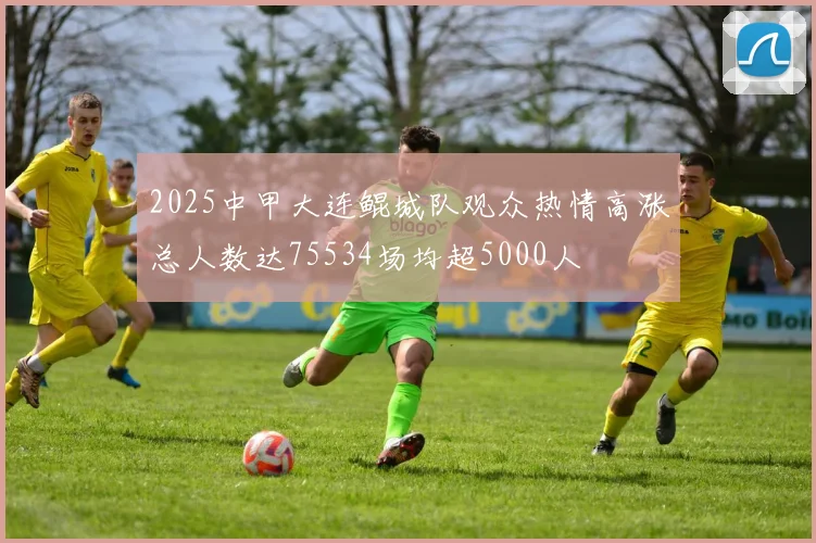 2025中甲大连鲲城队观众热情高涨总人数达75534场均超5000人